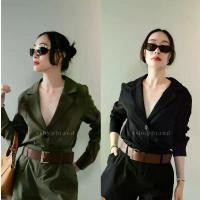 ราคา พร้อมส่ง Set Blazer สูทกระดุม 3 เม็ด + กก.ขาสั้น + เข็มขัด งานป้าย vshopbrand Women Clothing ผู้หญิง เสื้อผ้า กางเกง ชุด เสื้อกันหนาวผู้หญิง เสื้อกันหนาวไซส์ใหญ่ เสื้อกันหนาวขน (1731506548720306228)