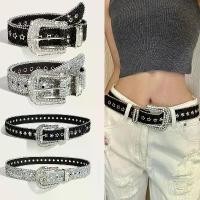 ราคา เข็มขัดสไตล์พังก์, อเมริกัน, Y2K, สาวฮอต, ประดับพลอยเทียมและเลื่อม, เข็มขัดสายรัดไหล่ LV สำหรับผู้ชาย, เข็มขัดลายดอกไม้, เข็มขัด Rhinestone สำหรับผู้หญิง (1731237172160595530)