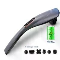 ราคา เครื่องนวดหลังไฟฟ้าไร้สาย แบบชาร์จไฟได้ สําหรับนวดกล้ามเนื้อหลัง เท้า คอ ไหล่ ขา บรรเทาอาการปวดมีแบตในตัวไร้สายเครื่องนวดชพร้อมหัวนวดเครื่องนวดไฟฟ้าแบบไร้สายเครื่องนวดไฟฟ้าไร้สาย (1729605326180813095)