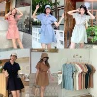 ราคา Teera️พร้อมส่งCamping Dressเดรสแคมป์ปิ้งเนื้อผ้าลินิน ป้ายnanny งานสวย มินิมอลมาก women clothing ผู้หญิง ชมพู เสื้อผ้า กระโปรง ชุด ถุง เท้า บุขน ยีนส์ มือ ลุย หิมะ รีด เพชร (1731605409407731923)