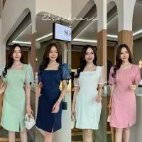 ราคา C99 ANNAเดรสแต่งผ้าแก้วออแกรนดี้มีสายผูกเอวMabel Clothing Women ผู้หญิง Dress เสื้อผ้า ชุด กระโปรง ถุง เท้า บุขน ยีนส์ รีด เพชร งาน ป้าย chalida สีเทา mikha black dress p (1731527061203880012)