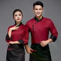 ราคา เสื้อแจ็คเก็ตเชฟ ทนต่อคราบ เหมาะสำหรับเชฟ ห้องครัว เบเกอรี่ ร้านอาหาร และบริกร Unisex แขนสั้น คอตั้ง เสื้อทำอาหาร ทรงหลวม เสื้อเชฟ เสื้อเชฟ ชุดเชฟ เสื้อเชฟ (1732336853918779433)
