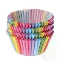 ราคา กระดาษรองคัพเค้กสีรุ้ง 100 ชิ้น/เซ็ต อบ โฮม เบเกอรี่ ของขวัญ ห่อ สีสันสดใส (1730305453315492132)