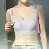 ราคา เสื้อชั้นในให้นมสำหรับสตรีมีครรภ์, บางเฉียบ, บราปั๊มนม, ไร้สาย, เฉพาะสำหรับการตั้งครรภ์, การออกแบบหูกระต่าย, เสื้อให้นมลูก เสื้อ ใน ให้ นม ลูก แบบ ปั๊มนม ได้ (1731614908001584173)