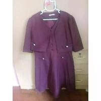 ราคา เซ็ทเสื้อคลุมไหล่ยกแขนยาว+เดรสคอวีแขนกุดสีแดงเลือดหมู 2xl ลองใส่ไป1ครั้ง คําแนะนําการขายที่ร้อนแรงในเดือนนี้ Women Clothing ผู้หญิง ชุด คลุม ท้อง ให้ นม bymommay dress กับ (1731514613164378603)