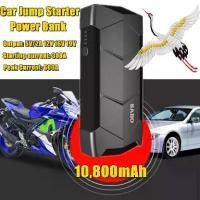 ราคา แหล่งจ่ายไฟฉุกเฉินสำหรับรถยนต์ แบบพกพา ความจุสูงPower Bank - Car Jump Starter จั้มสตาทรถยนต์ พร้อม สายจั้มแบตรถ และไฟฉุกเฉิน จั้มสตาร์ท เครื่อง จั๊มสตาร์ท เครื่องชาร์จแบต ที่ชาร์ต สายพ (17321815959508