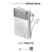 ราคา Power bank ชาร์จไร้สาย ALPHA·X ALP-20WPD PD20W พาวเวอร์แบงค์ 20000 แอมป์ wireless charger ประกันสินค้า 1 ปี (1730048556409195405)