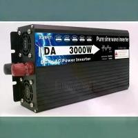 ราคา DA3000W อินเวอร์เตอร์ ยี่ห้อ 12V 12V to 220V Portable Smart Power Inverter อินเวอร์เตอร์พลังงานแสงอาทิตย์ อินเวอร์เตอร์เพียวซายเวฟ เครื่องแปลงไฟ อินเวอร์เตอร์3000w (1731384513217660956)