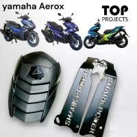 ราคา กันดีด Yamaha Aerox งาน Shark power Bw (1731739428734011224)