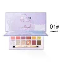 ราคา พาเลทอายแชโดว์แต่งหน้า, Ou Cailian, ภาพวาดโรงเรียนภาพวาด, แป้งสีพื้นขนาดใหญ่, เพิร์ลเคลือบด้านชั้นเดียว, บลัชออนสีสูง, เหมาะสำหรับการแต่งหน้า, ชุดแต่งหน้าสำหรับเด็กผู้หญิง พาเลทแ (1730928375863937862)