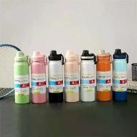 ราคา กระติกน้ำกีฬา ความจุมาก แบบพกพา เดินทาง ถ้วยน้ำในรถ สแตนเลส กาต้มน้ำอวกาศ กระติกน้ำร้อน ปี 2024 (1731702943189469257)