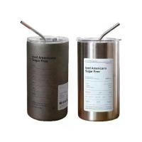 ราคา แก้วเก็บความเย็น กระติกน้ำร้อน แก้วกาแฟ สเตนเลส พร้อมหลอดดูด กระติกเก็บความเย็น (1731832590740917014)