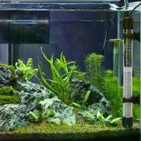 ราคา เทอร์โมสตัทตู้ปลา, LEO HOTEL, เทอร์โมสตัทอุณหภูมิ 25-300W, แท่งทำความร้อน, ปลั๊ก EU, เหมาะสำหรับตู้ปลากระจก, เครื่องทำน้ำอุ่น, ปรับได้, กันน้ำ, เหมาะสำหรับปลาที่ทำให้อุ่นอุณหภูมิ, เหมาะสำหรับตู้ปลา (1