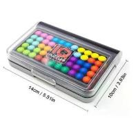 ราคา เกมปริศนาลูกปัด IQ, 120 ความท้าทาย, เกมอัจฉริยะ, เกมกระดาน 3 มิติ เกม เถ้าแก่ น้อย แผ่น insider บอร์ดเกม board game พี่ ถ้วยแก้ว chess dice (1731932421652384237)