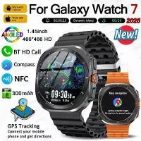 ราคา สมาร์ทวอทช์, สำหรับ Samsung, รุ่นใหม่ 7 Ultra ผู้ชาย, หน่วยความจำ 32G, หน้าจอ 1.46 นิ้ว, การแสดงผล AMOLED แซฟไฟร์, NFC, การโทรด้วยบลูทูธ, การติดตาม GPS, เหมาะสำหรับผู้หญิง, สมาร์ทวอทช์, 2025 (17319210