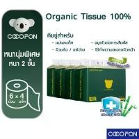 ราคา กระดาษชำระ COCOFON ความยาวสามเท่า หนา2ชั้น ขนาด6ม้วนx4แพ็ค ออร์แกนิค ทิชชู่ Organic Toilet Tissue 24 Rolls (1731290735936505434)