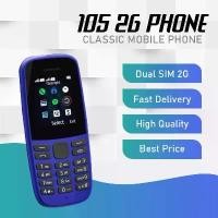 ราคา โทรศัพท์ 2G คุณสมบัติ 105 รุ่นใหม่ 2025 โทรศัพท์ปุ่มกด หน่วยความจำสแตนด์บายนาน วิทยุ ไฟฉาย หลายภาษา เหมาะสำหรับนักเรียน ผู้สูงอายุ กิจกรรมกลางแจ้ง ไอโฟน ipod nano ไอโฟน มือ1 (1731279655639877499)