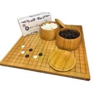ราคา อุปกรณ์ หมากล้อม ไม้ไผ่ (set7) ครบชุด กระดาน+หมาก+โถไม้ (1730292745683765973)