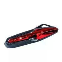ราคา กันร้อน บังท่อ เคฟลาร์สีดำ-แดง ฮอนด้า Honda Click125i อุปกรณ์ แต่ง honda click125i มอเตอร์ไซค์ Motorcycle รถ (1729755398021483050)