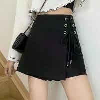 ราคา กางเกงขาสั้นเวอร์ชั่นเกาหลีสำหรับผู้หญิง กระโปรงลูกไม้ แฟชั่น เอวสูง กางเกงขาสั้นลำลอง กระโปรงขากว้าง กางเกงขาสั้นผู้หญิง (1729616285245213373)