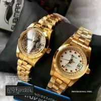 ราคา us submarine รุ่น SUB-101LD นาฬิกาผู้หญิง นาฬิกาข้อมือ สายสแตนเลสแท้ สีทอง มีวันที่ กันน้ำ100 (1731781572930930023)