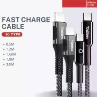 ราคา สาย USB, ชาร์จเร็ว, สายเคเบิลข้อมูลไมโคร/ไอโฟน/Type-C, เข้ากันได้กับ iPhone, Huawei, Xiaomi, Samsung, OPPO สายชาร์จ ไทป์ c vivo หัว ชาร์จแบต ชาร์จเร็ว vivo แท้ (1731686510543406790)