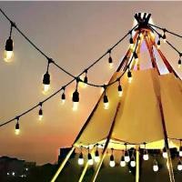 ราคา ไฟปิงปองดวงใหญ่ โคมไฟตั้งแคมป์กลางแจ้ง E27 หลอดไฟ Retro กันน้ำไฟ LED ลานระเบียงบาร์บาร์คาเฟ่ตกแต่งสตริงแสง 10 เมตรบรรยากาศแสงโคมไฟแขวนที่ทนทาน (1731776242607228542)