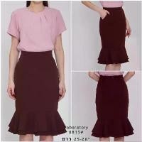 ราคา *Laboratory* กระโปรง 8815# กระโปรงทรงหางปลาแต่งระบาย2 ชั้นมีไซส์ S-2XL คําแนะนําการขายที่ร้อนแรงในเดือนนี้ (1731682969186305554)