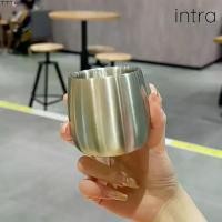 ราคา พร้อมส่ง แก้ว จอก จอกเหล้า จอกชา จอกกาแฟ แบบสแตนเลส 304 หนา 2 ชั้น ขนาด 100ml สำหรับใส่เครื่องดื่ม เช่น น้ำ เหล้า ชา กาแฟ (1731208032020235273)