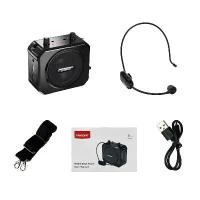 ราคา ลำโพงผึ้ง M80 UHF เปลี่ยนความถี่ ชุดหูฟัง ป้องกันการสั่นบิดเบือน คู่มือการสอน การ์ด วิทยุ บลูทูธ เครื่องขยายเสียง (1730898380273649921)