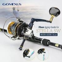 ราคา ที่จับรอกไฟฟ้า, Gomexus, พร้อมลูกบิดไททาเนียม, ความยาว 70 มม., เหมาะสำหรับ Shimano Stradic SW, Saragosa, Stella, Twin Power, เหมาะสำหรับรอกตกปลาน้ำเค็ม, LMY (1731877218400897784)