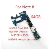 ราคา เมนบอร์ด, ปลดล็อค 100%, สำหรับ Samsung Galaxy Note 8, Note8 N9500, N950FD, N950F, N950U, N950N, 64GB, อะไหล่เปลี่ยน, 1 ชิ้น (1731585259539104802)