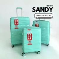 ราคา KEENOYA กระเป๋าเดินทาง PP 100% รุ่น Sandy กระเป๋าเดินทางล้อลาก แข็งแรง น้ำหนักเบา ไม่แตก ไม่บุบ (1729738695936412282)