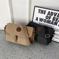 ราคา กระเป๋าผ้าแคนวาสสลิง สำหรับผู้ชาย เหมาะสำหรับการเดินทาง เดินป่า และใช้ประจำวัน ทั้งกระเป๋าเป้และกระเป๋าคาดหน้าอก #ผ้าแคนวาส #อุปกรณ์เดินทาง #เดินป่า (1731704812588074616)