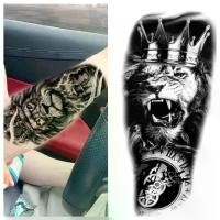 ราคา สติ๊กเกอร์รอยสัก กันน้ำ ขนาดเล็ก เต็มแขน JIETattoo สินค้าราคาพิเศษ ขายส่ง ออกแบบลายนกหัวขวานและหัวกะโหลก เหมาะสำหรับแขนขนาดเล็ก ขายส่ง (1730869568902564491)