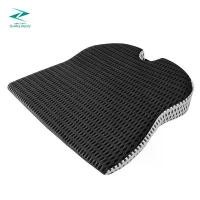 ราคา เบาะรองนั่งลิ่มในรถยนต์ สำหรับที่นั่งคนขับในรถยนต์ เก้าอี้สำนักงาน และเก้าอี้ล้อเลื่อน ทำจากเมมโมรี่โฟม รองรับกระดูกและบรรเทาอาการปวด เหมาะสำหรับหลังส่วนล่าง กระดูกก้น สะโพก และสะโพก สีดำ (17312162229