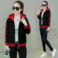 ราคา ● ● -เสื้อฮู้ดผู้หญิง เสื้อโค้ทกันหนาวเกาหลี แฟชั่นผู้หญิง สไตล์เกาหลีใหม่ เสื้อกันหนาวผู้หญิง (1729620060457634456)