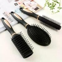 ราคา แปรงหวีผม หวีจัดทรงผม หวีกลมไดร์ผม หวีแปรงผม หวีแปรงม้วน Hairdressing comb หวีไม่เจ็บหัว (1729984451431401903)