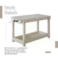 ราคา โต๊ะ WorkBench table โต๊ะทำงานเอนกประสงค์ ทำงานฝีมือ ทำงานไม้ ไม้ยางพารา Made in Thailand (ส่งฟรี) (1731245912763107711)