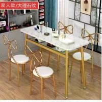 ราคา โต๊ะ ทำเล็บ 100เซน ขาทองหน้าโต๊ะลายหินอ่อน (1729609713477913085)