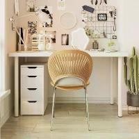 ราคา โต๊ะคอมพิวเตอร์ โต๊ะทำงานบ้าน โต๊ะเขียนหนังสือแบบเรียบง่าย โต๊ะนักเรียนในห้องนอน โต๊ะเรียนยาว โต๊ะเครื่องแป้ง โต๊ะ ikea ของ แท้ (1731699622932153615)