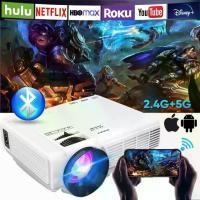 ราคา โปเจกเตอร์เล็ก โปรเจ็คเตอร์มินิ โปรเจคเตอร์ projector 1080P HD 1800 lumens มินิโปรเจคเตอร์ เครื่องฉายหนัง เครื่องฉาย mini โปรเจคเตอร์ขนาดเล็ก โฟกัสอัตโนมัติ เครื่องฉายมินิ projec (1732054587267123718)