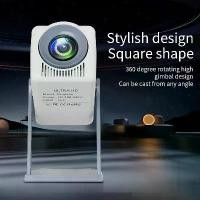 ราคา โปรเจคเตอร์ smart projector 1080P HD 1800 lumens ต่อกับโทรศัพคอมพิวเตอร์ มินิโปรเจคเตอร์ เครื่องฉายหนัง เครื่องฉาย mini เครื่องฉายโปรเจคเตอ โปรเจคเตอร์ขนาดเล็ก โฟกัสอัตโนมัติ มิน (1732006669120276998)