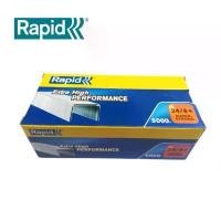 ราคา สินค้าดี ลวดเย็บกระดาษ Rapid เบอร์ 24/8 (5000 ตัว) แฟ้ม ใส่ ใบ งาน หลาย ช่อง (1731668527162295826)