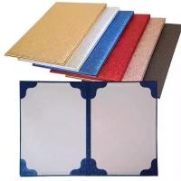 ราคา หน้าตุ๊กตา 1 ชิ้น ปกกระดาษ A3 และ A4 ปกแข็ง หนา ทำจากหนัง PU เหมาะสำหรับปกใบรับรอง สีแดง แฟ้มหน้า แฟ้ม เซ็นสัญญา (1731549388329159005)