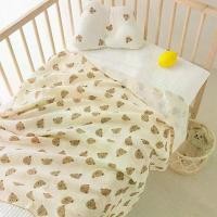 ราคา ผ้าห่มมัสลิน ผ้าห่อตัว ผ้าอ้อม ทอ 2 ชั้น ถักขอบ เด็ก เด็กหญิง (1729843673141250378)