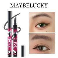 ราคา อายไลเนอร์ MAYBELUCKY อัลตร้าไฟน์ กันน้ำ กันรอยเปื้อน ติดทนนาน ของเหลวสำหรับอายแชโดว์ สไตล์ยุโรปและอเมริกา 36H (1732289896677804846)