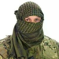 ราคา ผ้าชีมัคปากีสถาน ผ้าพันคอ สีเขียวทหารผ้าพันคอ scarf (1732264822380726834)