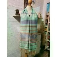 ราคา 2 ผ้าพันคอ ผ้าทอลายไทย ส่งจากไทย บุรีรัมย์ ผ้าคลุมไหล่ เนื้อผ้านิ่ม (1732024390482233945)