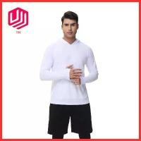 ราคา เสื้อกันแดดมีฮู้ดชิ้นเดียว สำหรับผู้ชาย ป้องกันรังสียูวี เสื้อยืดแขนยาว เหมาะสำหรับวิ่ง มีรูนิ้วหัวแม่มือ เสื้อกันหนาวผู้ชาย มาใหม่ เสื้อ กันหนาว mc jeans เสื้อ ฮูด เสื้อ กัน (1731667893966965688)